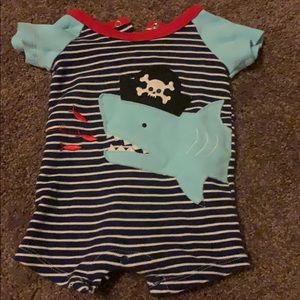 Mud pie 0-3 month shortall